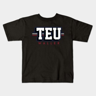 Tight End University - TEU - Darren Waller - New York Giants Kids T-Shirt